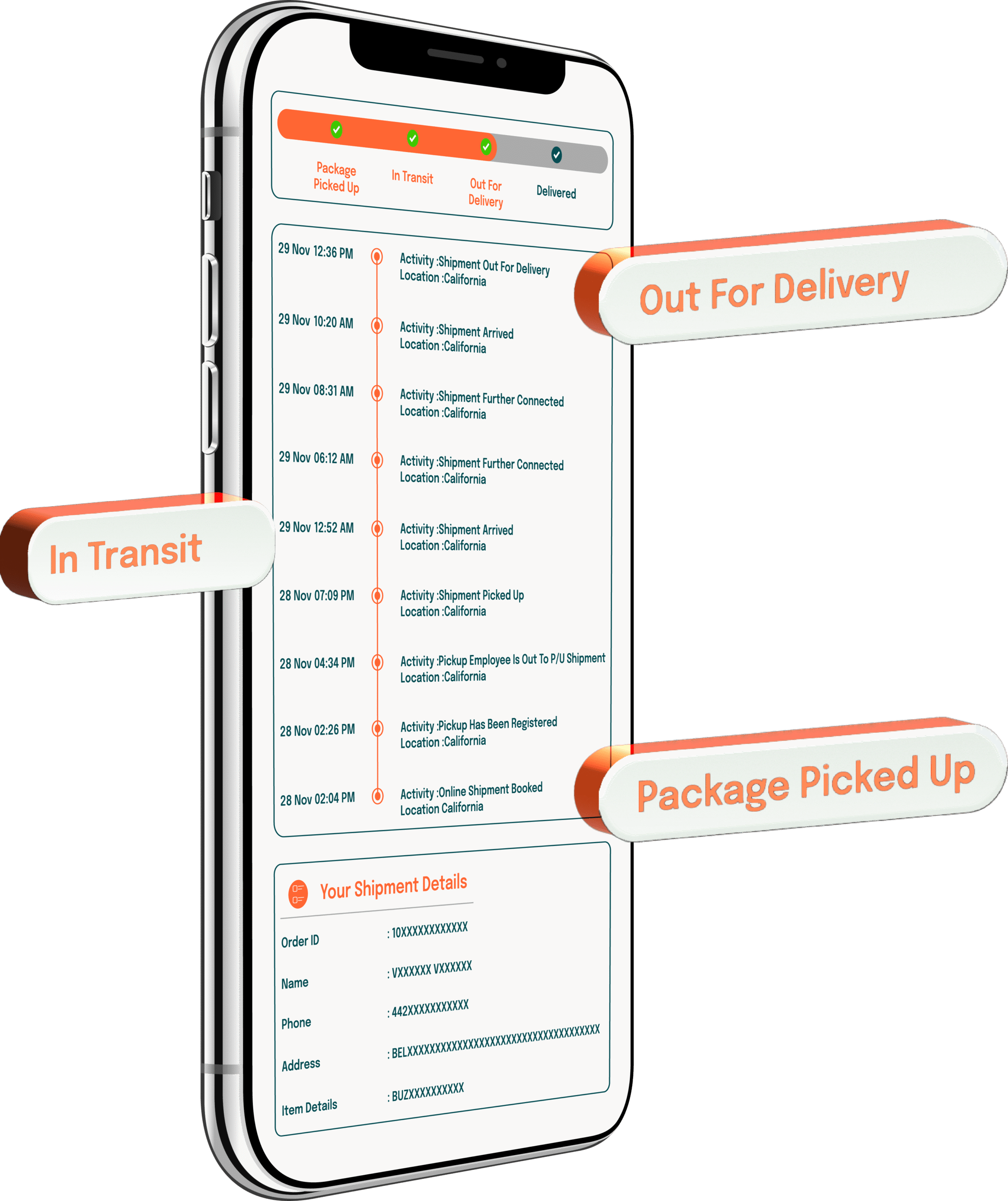 Track Parcel & Shipment Delivery