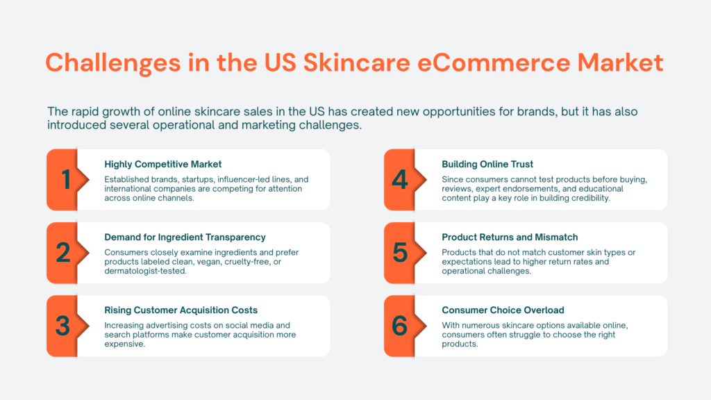 Challenges in the US Skincare eCommerce Market