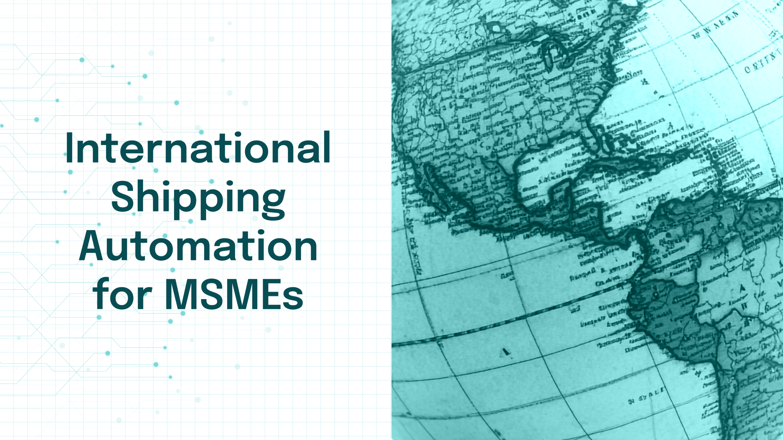 International Shipping Automation for MSMEs
