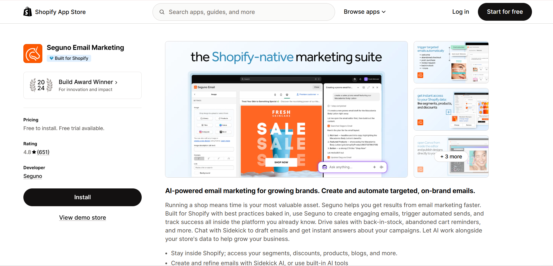 SegunoEmail Marketing 