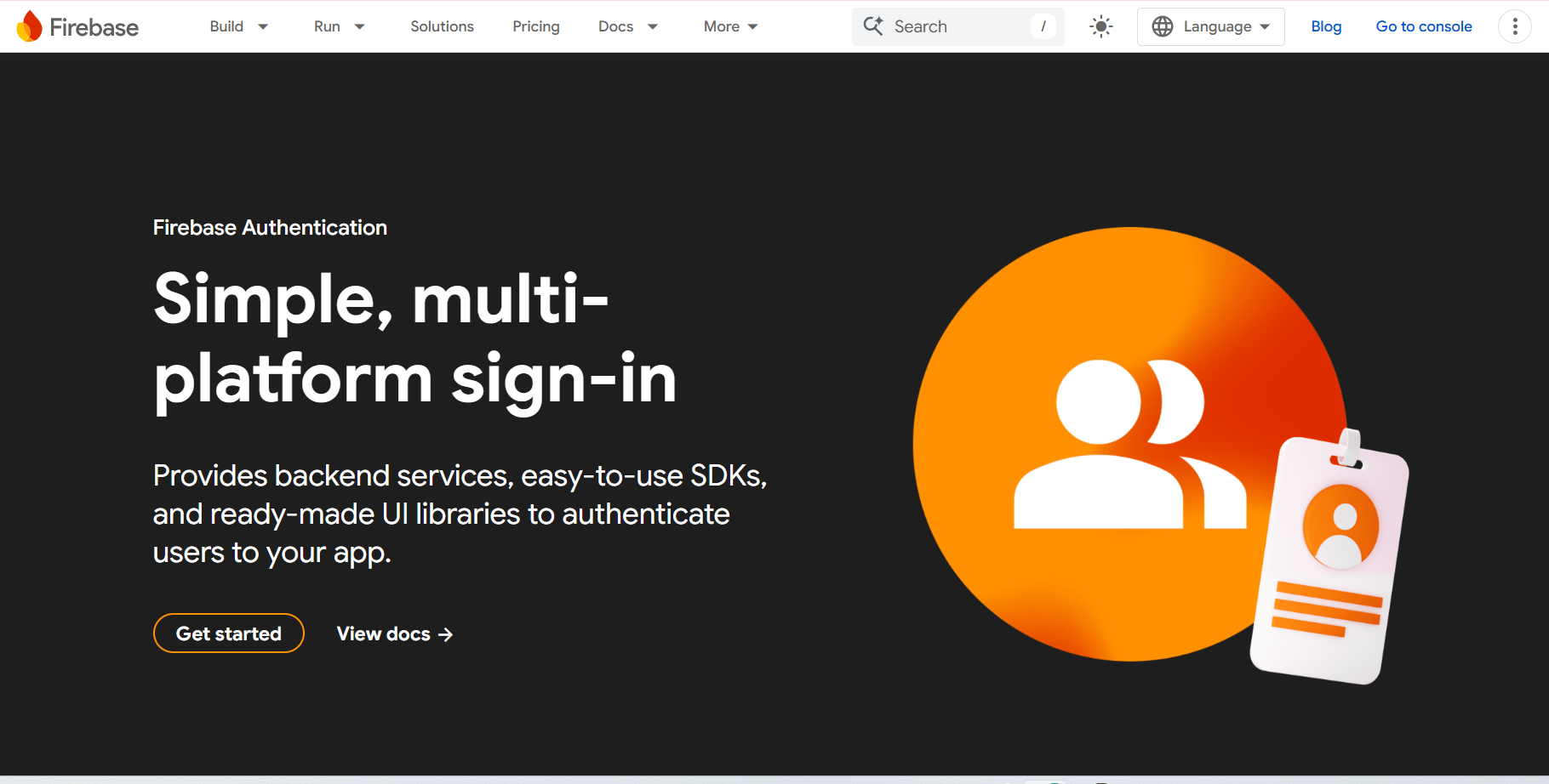 Firebase Authentication