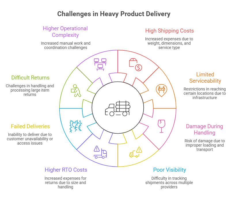 best courier service for heavy and bulky products